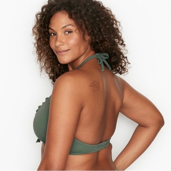 Capri Ruffle Halter Top - Picture 3 of 8